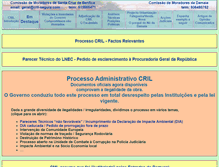 Tablet Screenshot of cril-segura.com